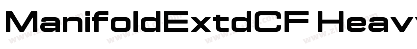 ManifoldExtdCF Heavy字体转换 ManifoldExtdCF Heavy字体转换